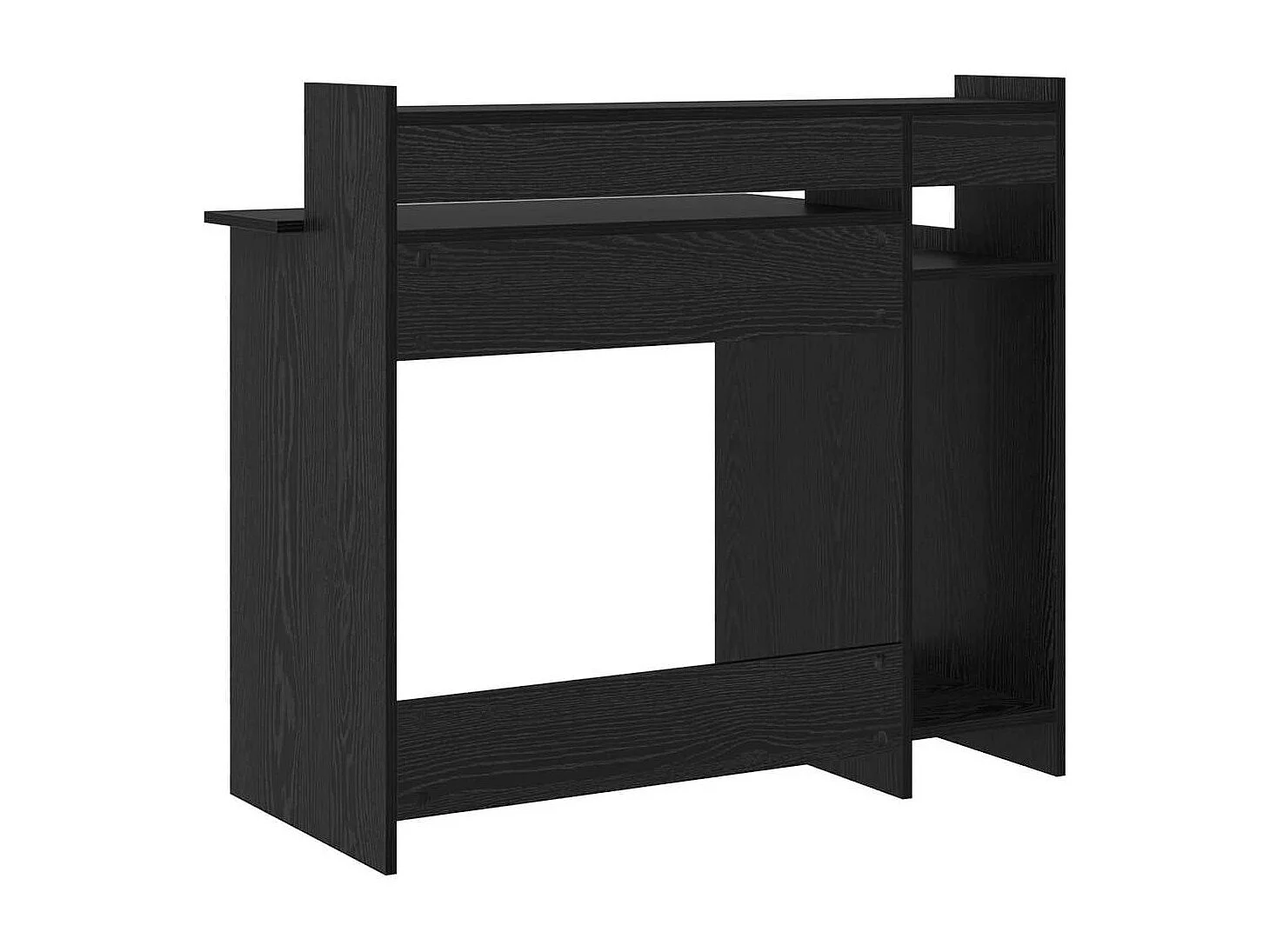 Bureau Chêne noir 97 x 45 x 90 cm Bois d'ingénierie