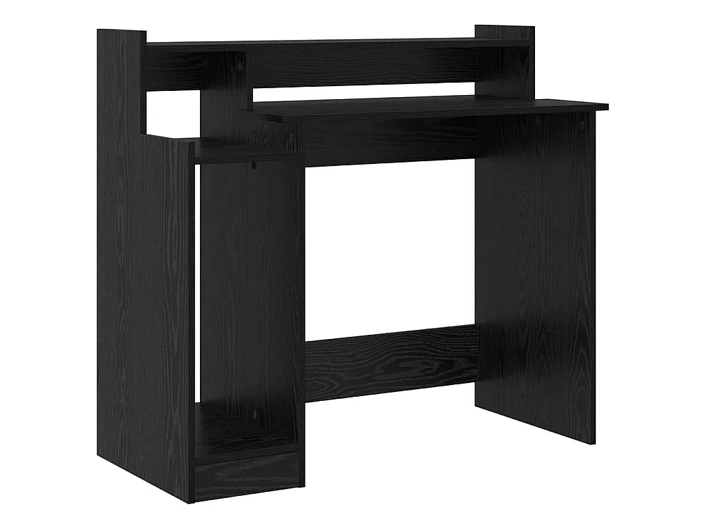 Bureau Chêne noir 97 x 45 x 90 cm Bois d'ingénierie