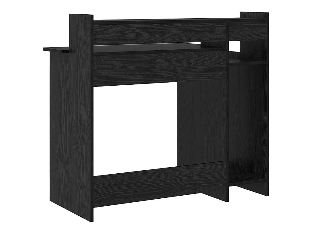 Bureau Chêne noir 97 x 45 x 90 cm Bois d'ingénierie