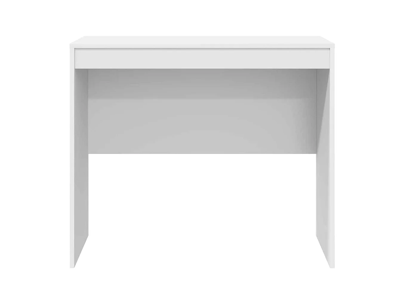 Escritorio blanco 90 x 50 x 76 cm Madera de ingeniería