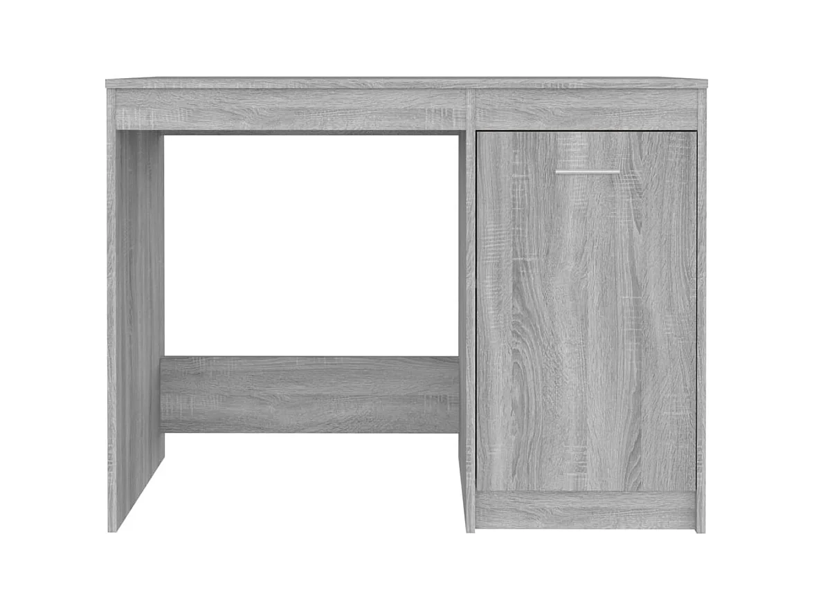 Sonoma Grey Bureau 100x50x76 cm Engineered Wood