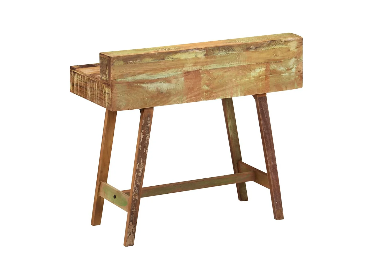 Escritorio de madera maciza recuperada