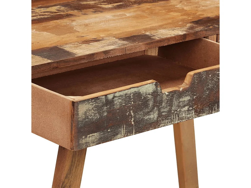 Escritorio de madera maciza recuperada