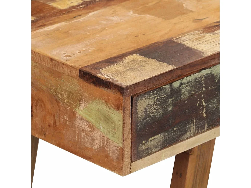 Scrivania in legno massello di recupero