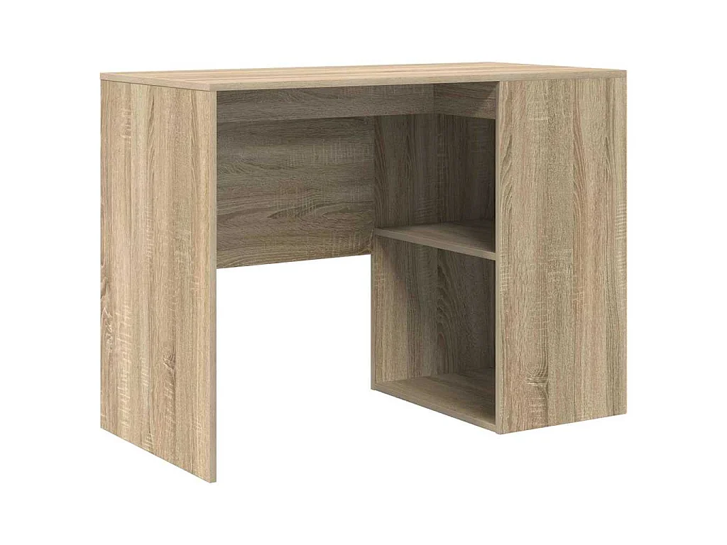 Eckschreibtisch mit Schublade 2-tlg. Sonoma Eiche 102 x 50 x 75 cm