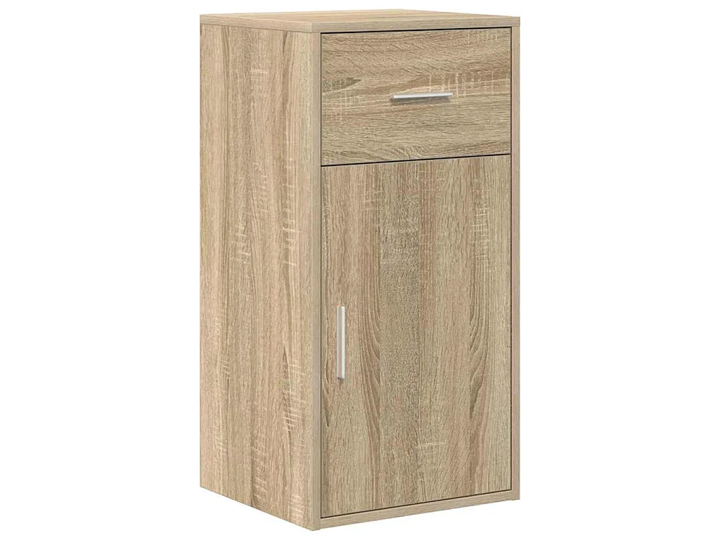 Eckschreibtisch mit Schublade 2-tlg. Sonoma Eiche 102 x 50 x 75 cm