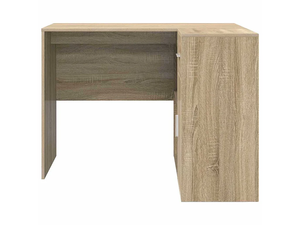 Eckschreibtisch mit Schublade 2-tlg. Sonoma Eiche 102 x 50 x 75 cm