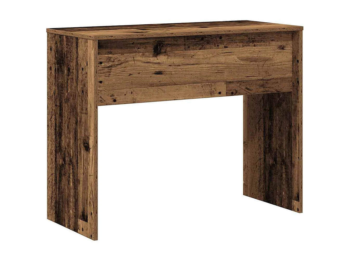 Scrivania in legno antico 90x40x72 cm in legno ingegnerizzato