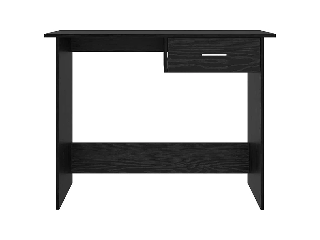 Bureau Chêne noir 100 x 50 x 76 cm Bois d'ingénierie