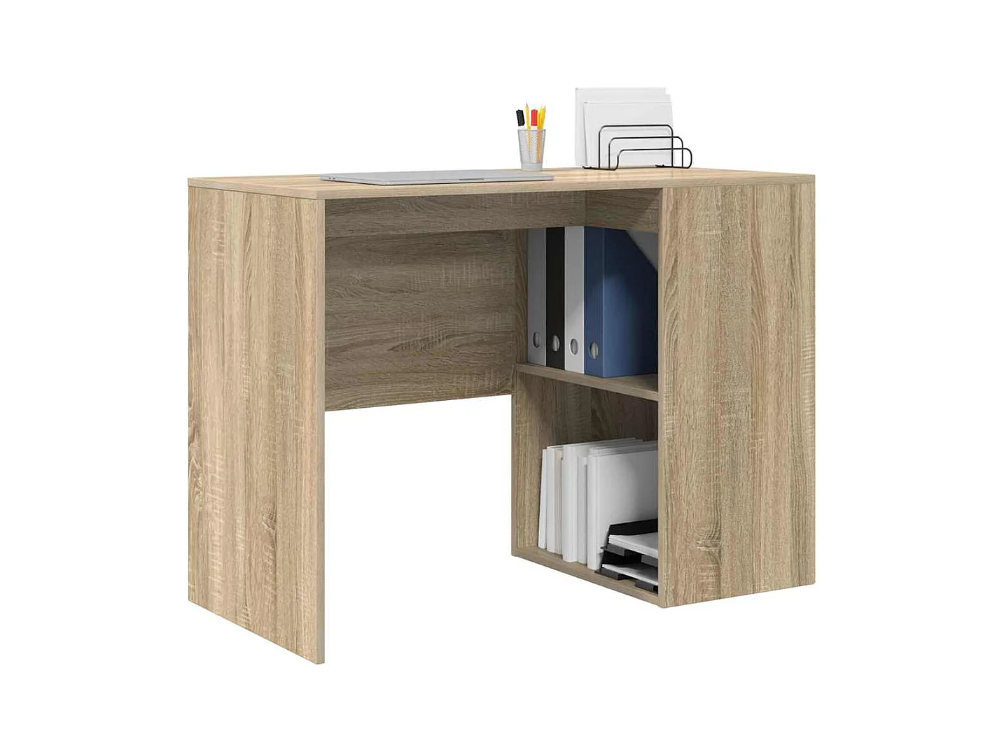 Bureau Chêne sonoma 102 x 50 x 75 cm Bois d'ingénierie