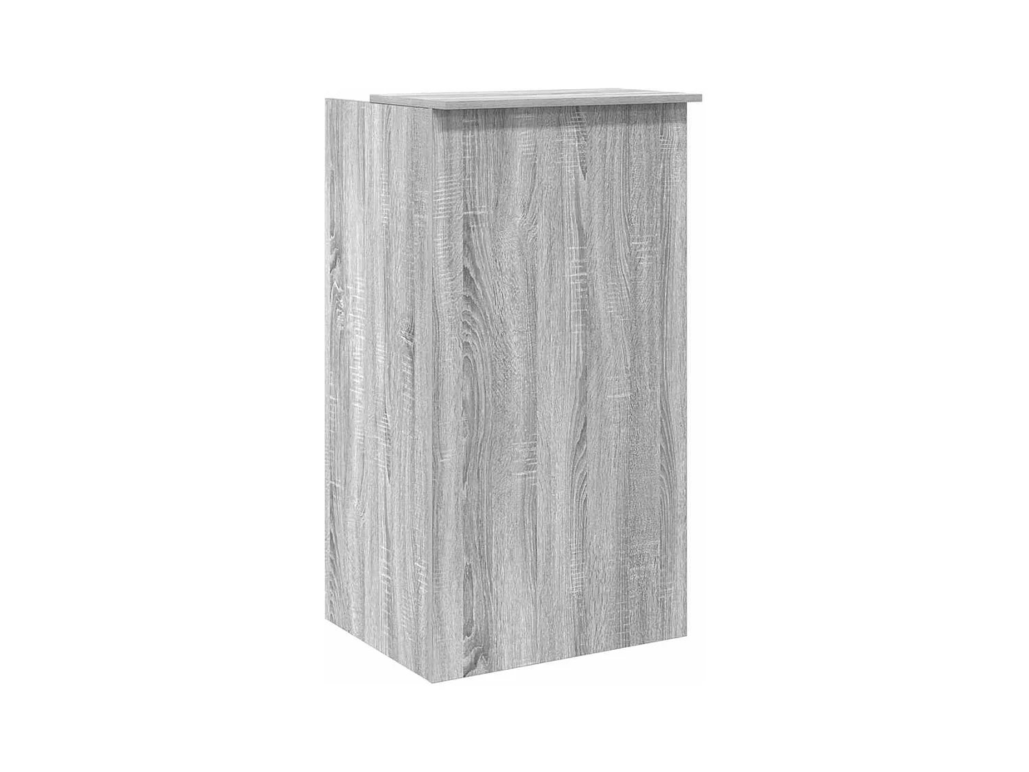 Bureau de réception sonoma gris 55x50x103,5 cm bois ingénierie