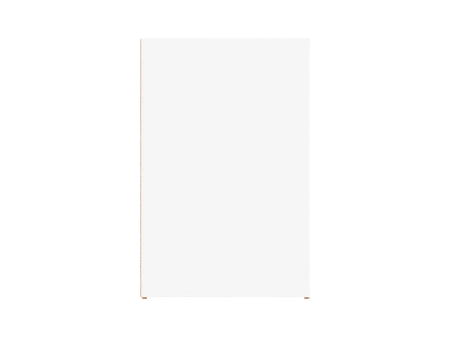 Wit bureau 100x49x75 cm bewerkt hout