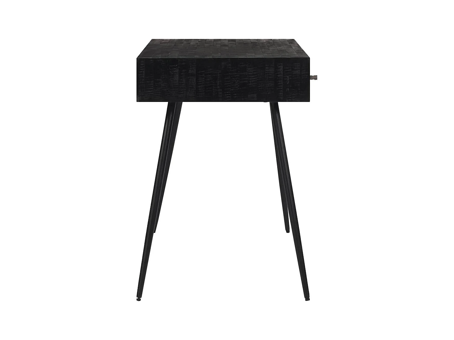 Bureau 117x56,5x75 cm massief gerecycled teakhout