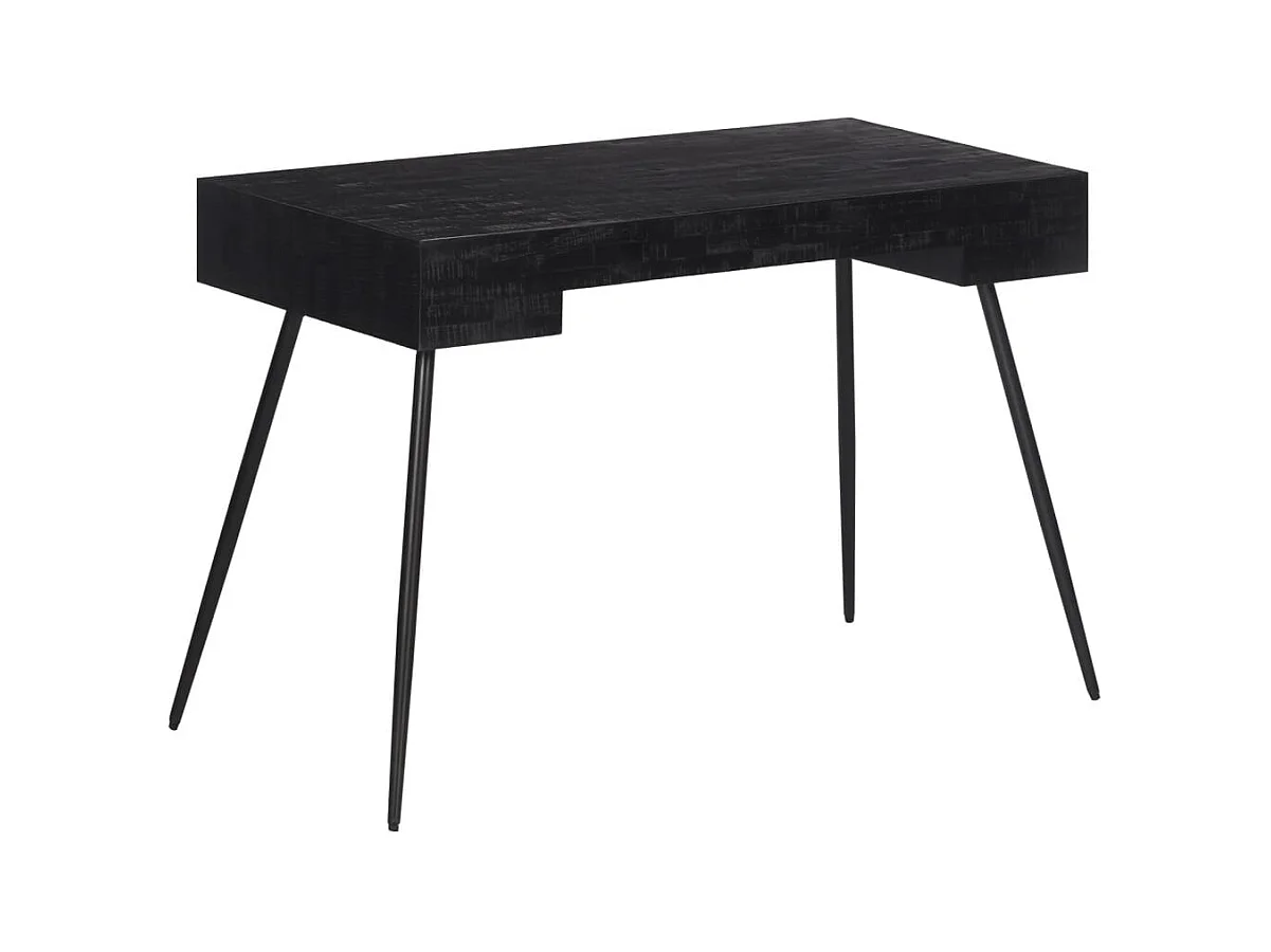 Bureau 117x56,5x75 cm massief gerecycled teakhout