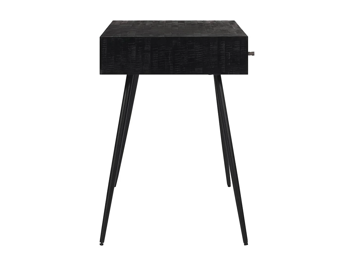 Scrivania 117x56,5x75 cm in massello di teak recuperato