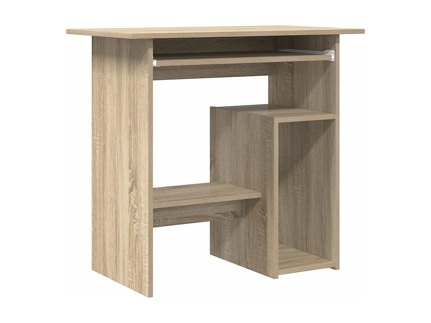 Scrivania in rovere Sonoma 80x45x74 cm in legno ingegnerizzato