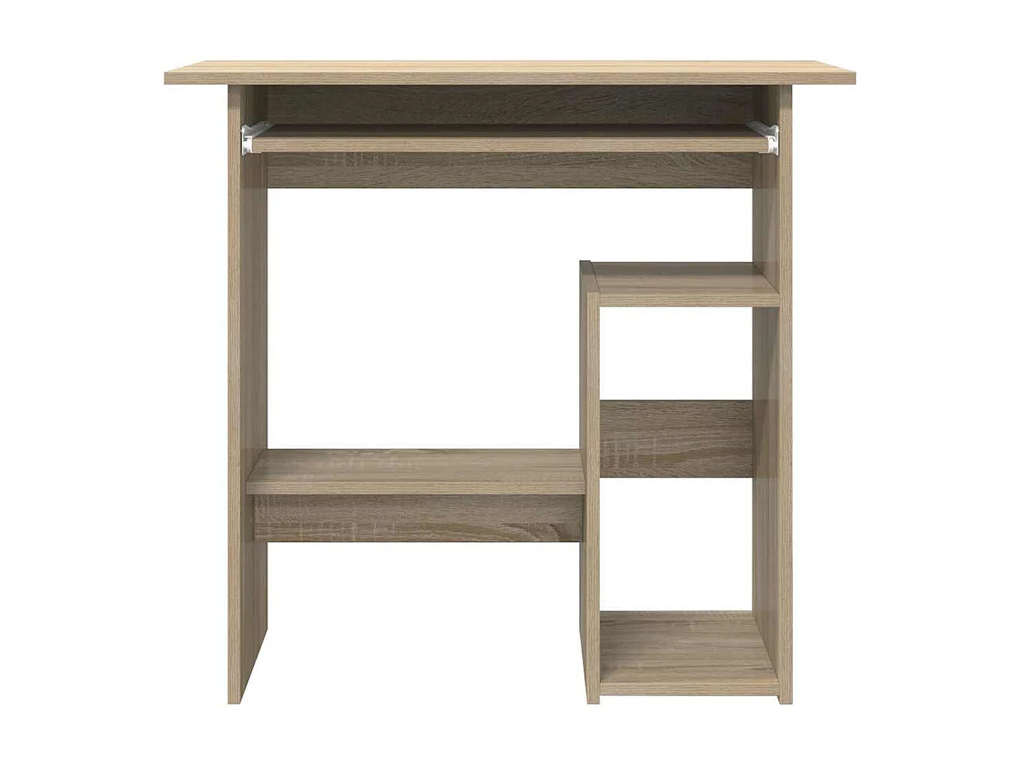 Scrivania in rovere Sonoma 80x45x74 cm in legno ingegnerizzato