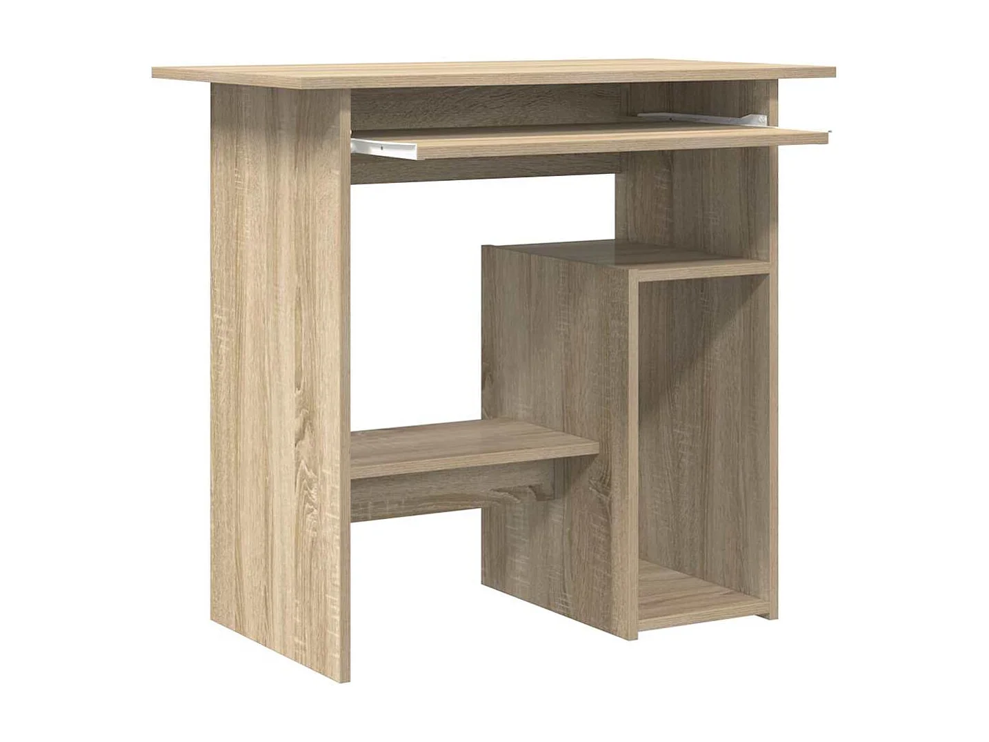 Scrivania in rovere Sonoma 80x45x74 cm in legno ingegnerizzato