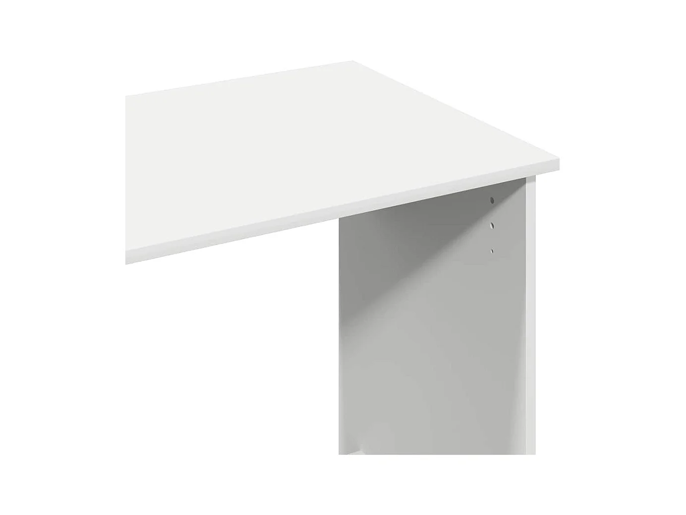 Bureau Blanc 80x40x75 cm Bois d'ingénierie