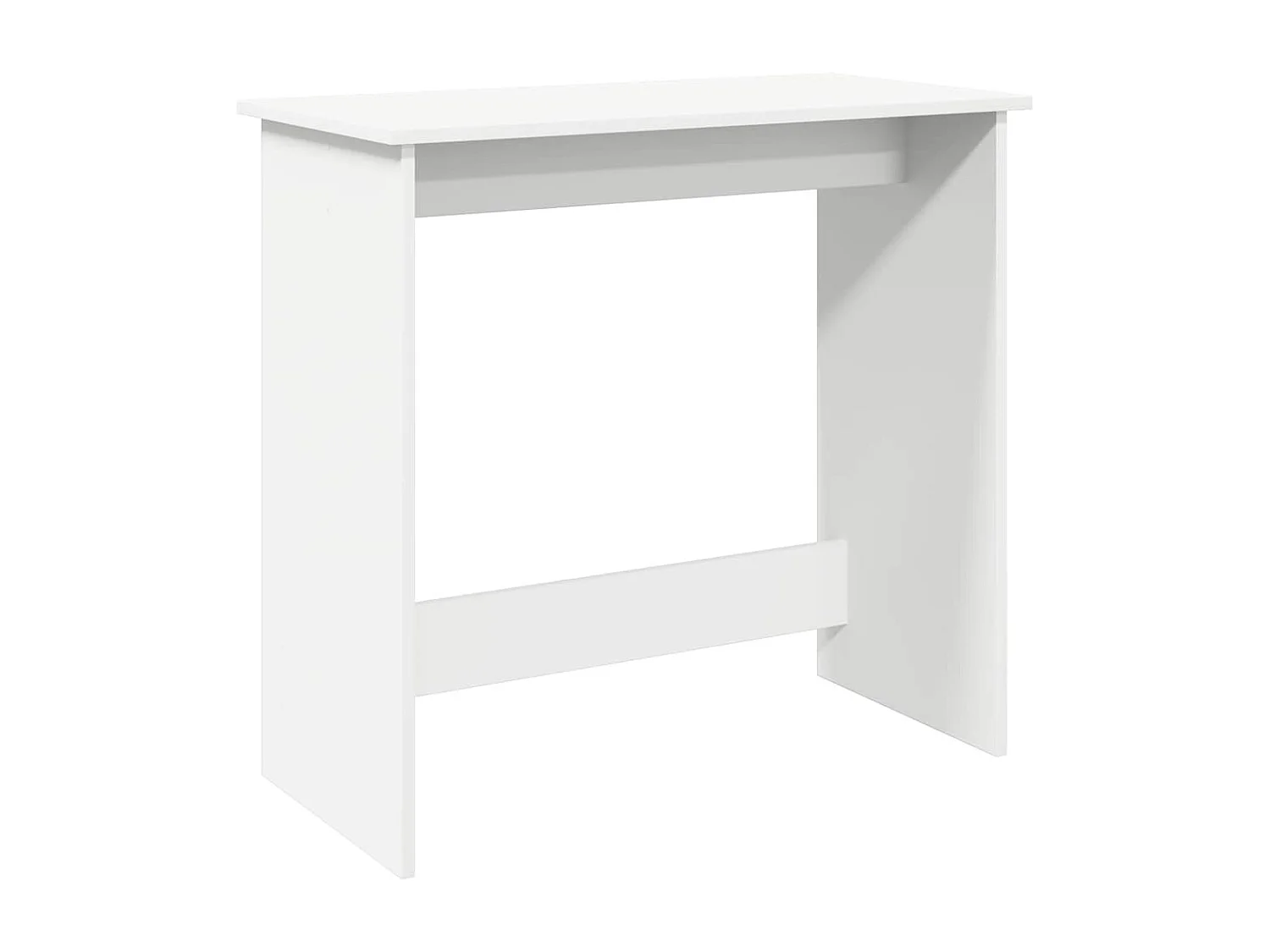 Bureau Blanc 80x40x75 cm Bois d'ingénierie