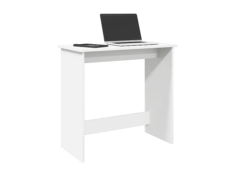 Bureau Blanc 80x40x75 cm Bois d'ingénierie