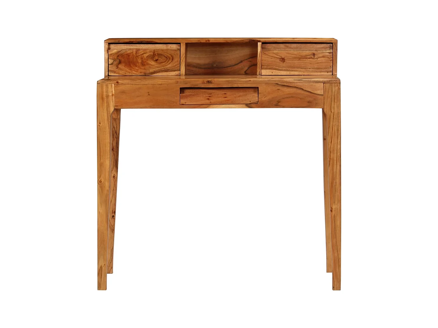 Bureau avec tiroirs Bois massif 88 x 50 x 90 cm