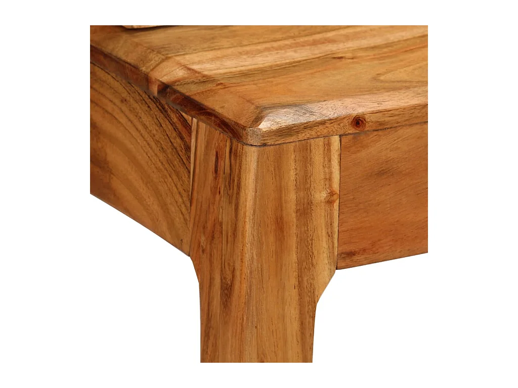 Bureau avec tiroirs Bois massif 88 x 50 x 90 cm