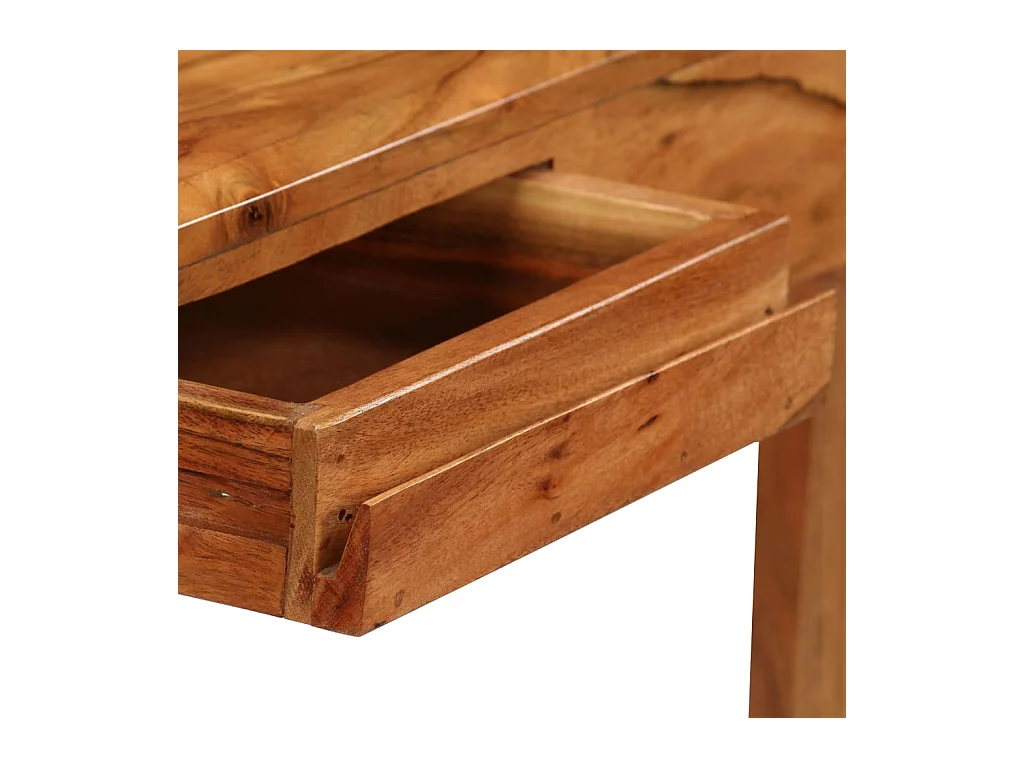 Bureau avec tiroirs Bois massif 88 x 50 x 90 cm