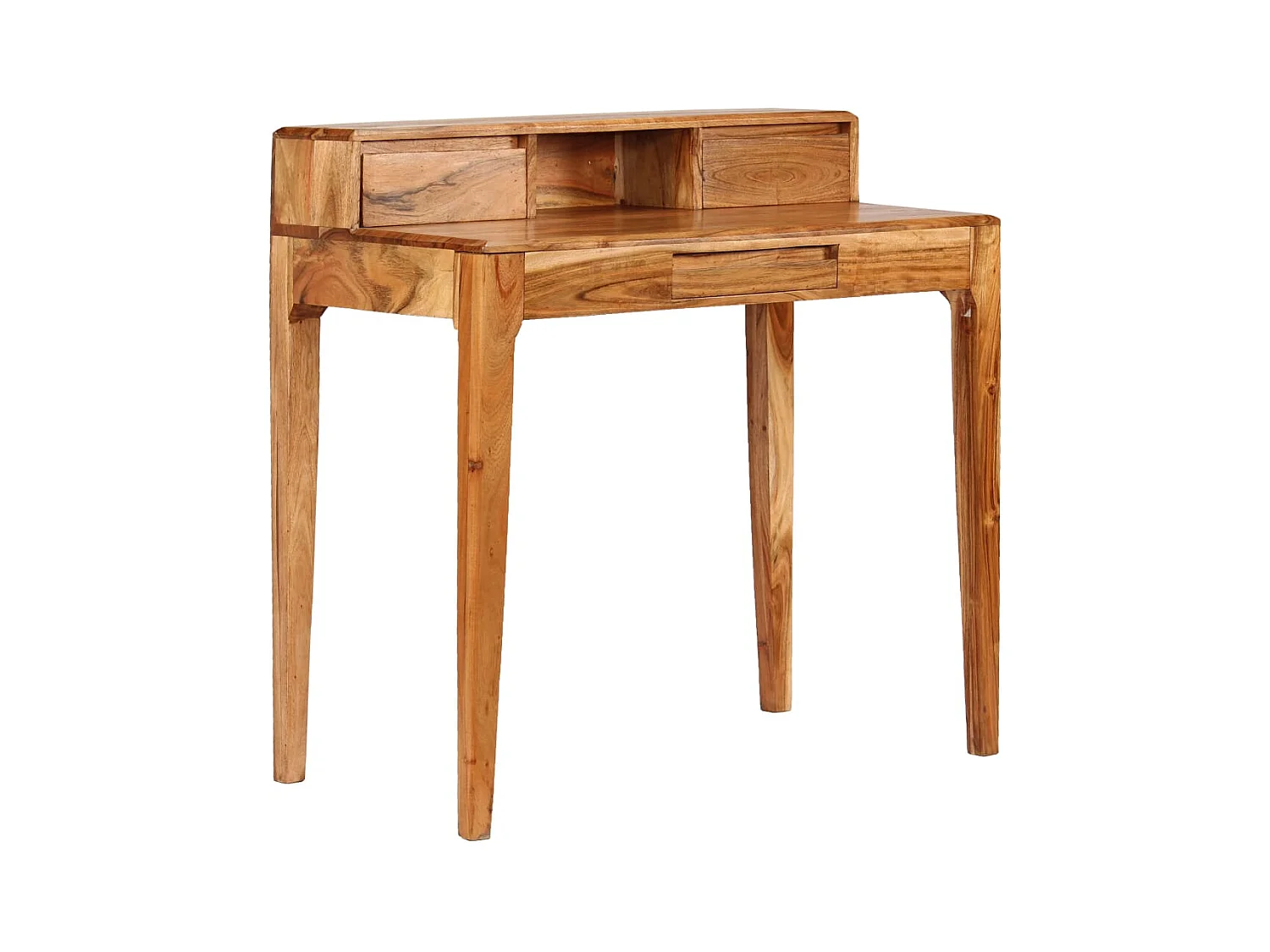 Bureau avec tiroirs Bois massif 88 x 50 x 90 cm