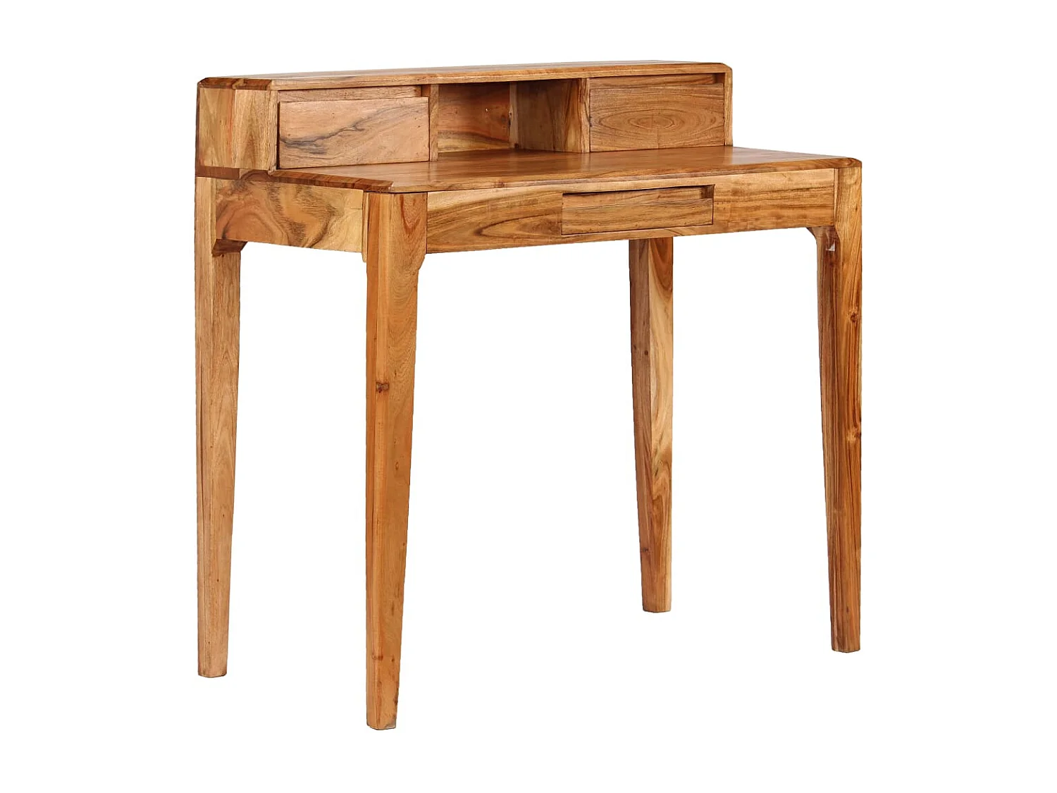 Bureau avec tiroirs Bois massif 88 x 50 x 90 cm