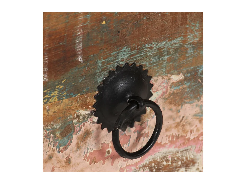 Escritorio de madera maciza recuperada