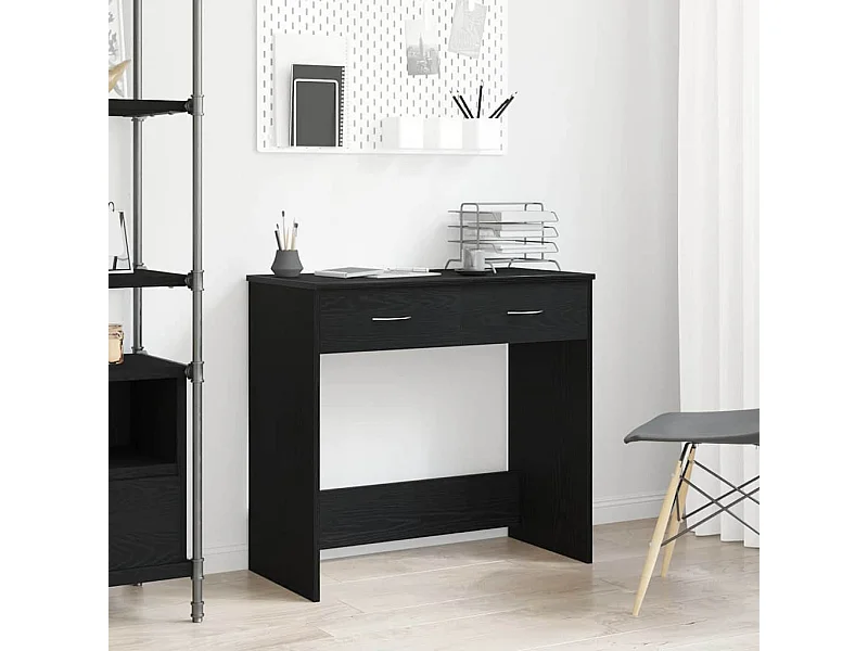 Bureau Chêne noir 80 x 40 x 75 cm Bois d'ingénierie