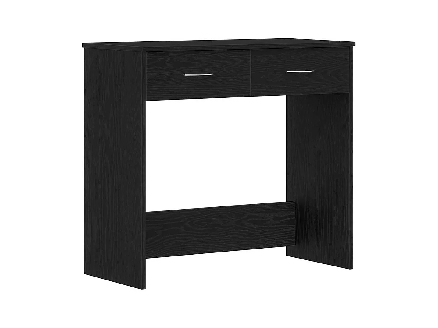 Bureau Chêne noir 80 x 40 x 75 cm Bois d'ingénierie