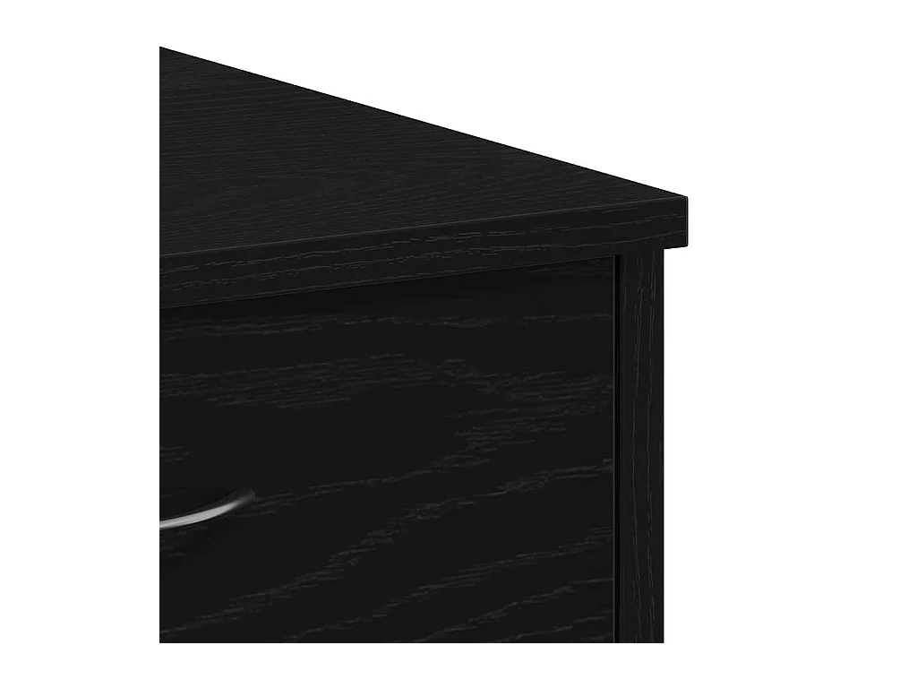 Bureau Chêne noir 80 x 40 x 75 cm Bois d'ingénierie