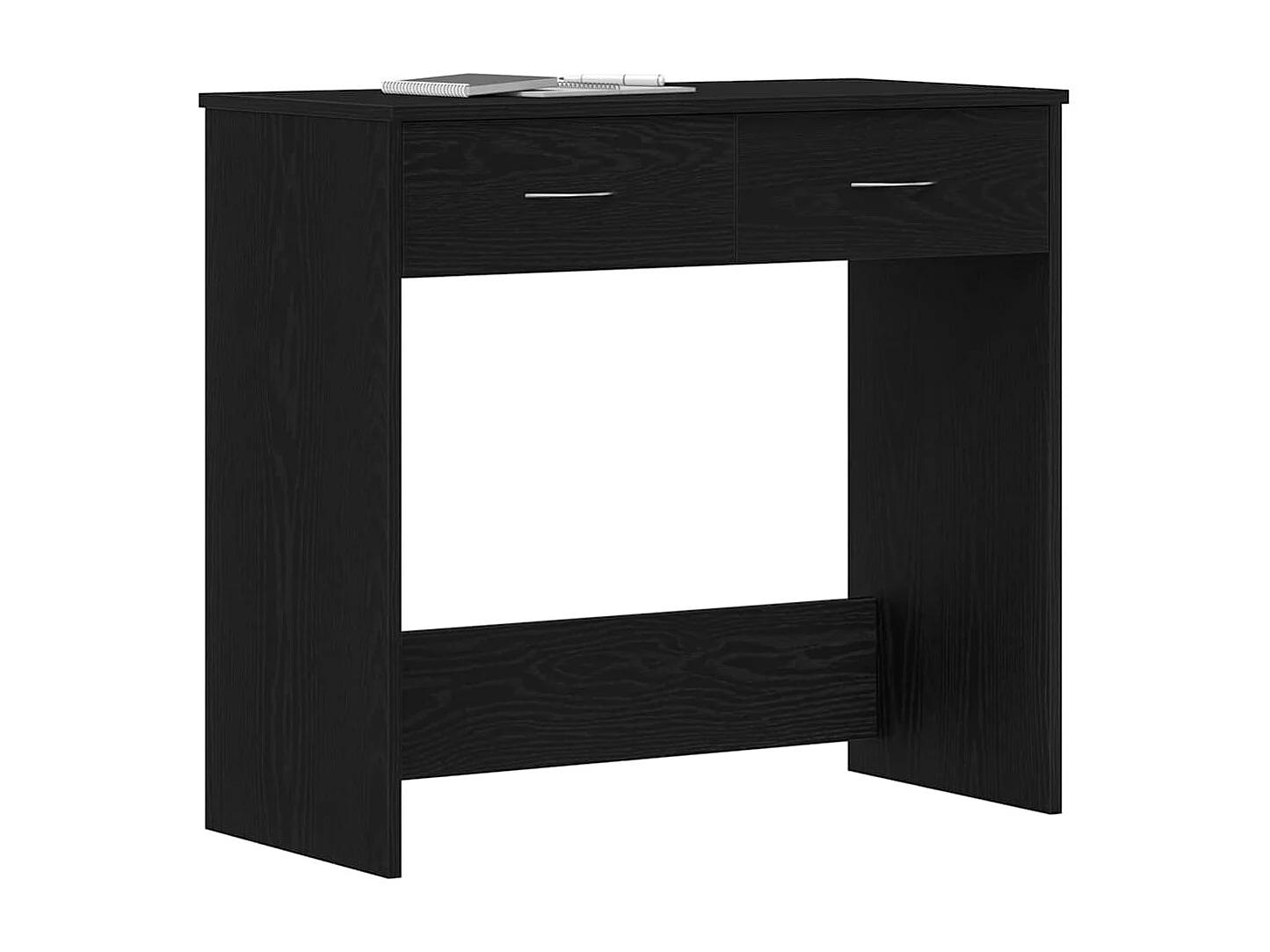 Bureau Chêne noir 80 x 40 x 75 cm Bois d'ingénierie