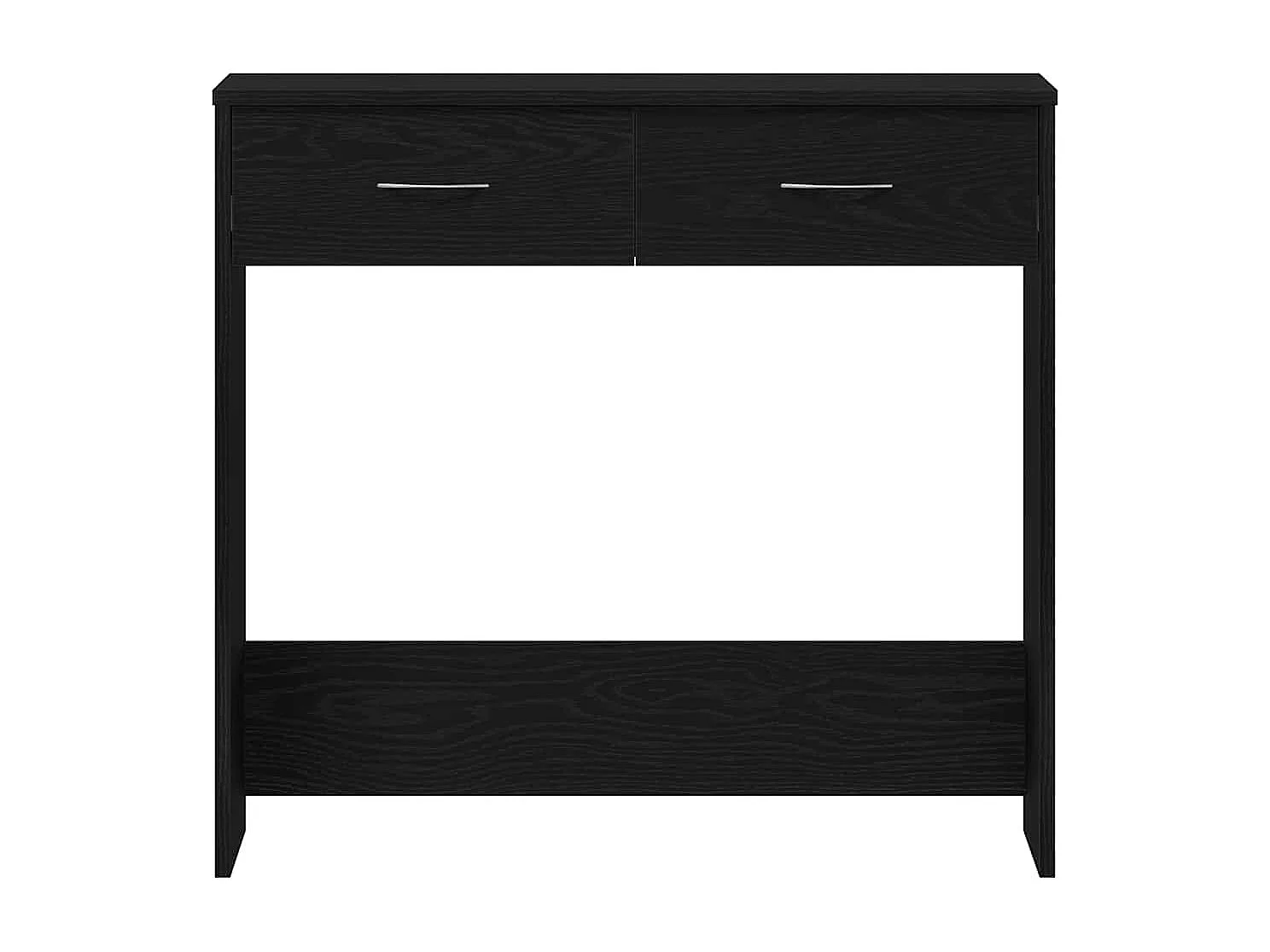 Bureau Chêne noir 80 x 40 x 75 cm Bois d'ingénierie