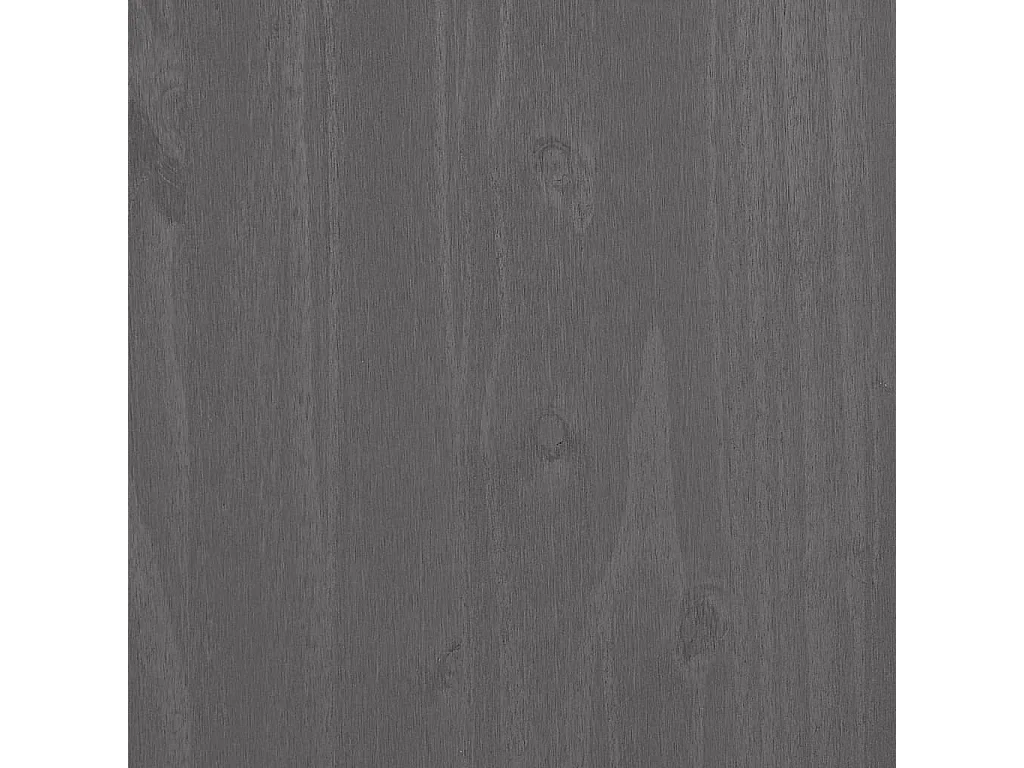 Escritorio HAMAR Gris Claro 110x40x75 cm Madera Maciza de Pino