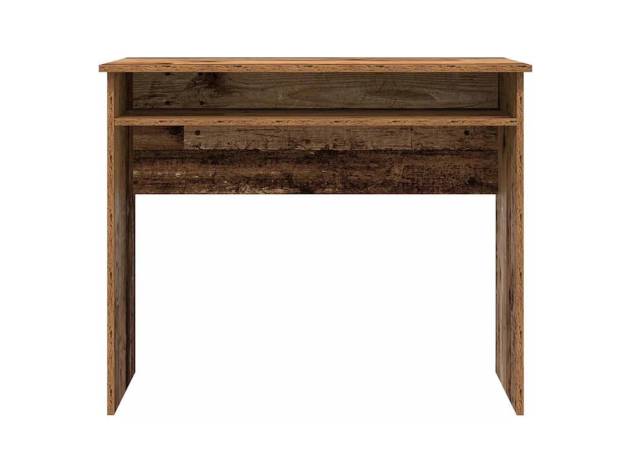 Bureau vieux bois 90x50x74 cm bois d'ingénierie