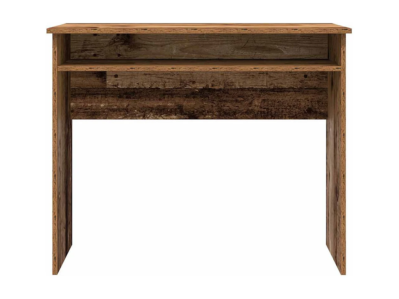 Bureau vieux bois 90x50x74 cm bois d'ingénierie