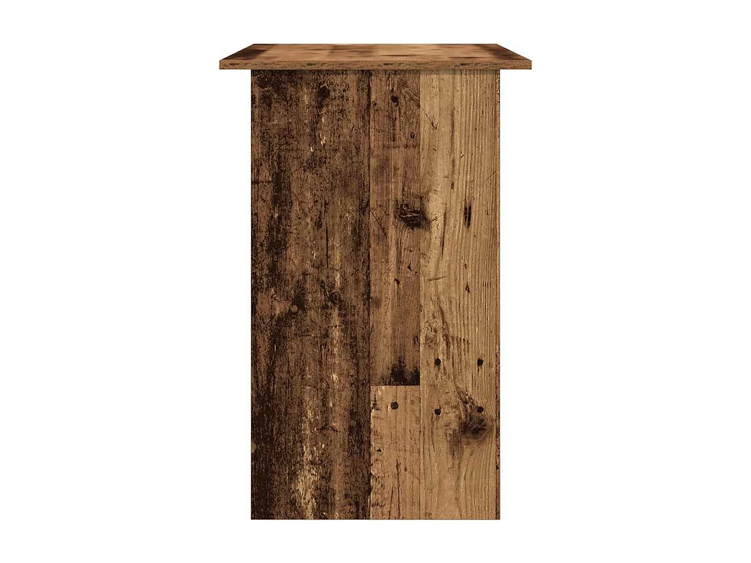 Bureau vieux bois 90x50x74 cm bois d'ingénierie