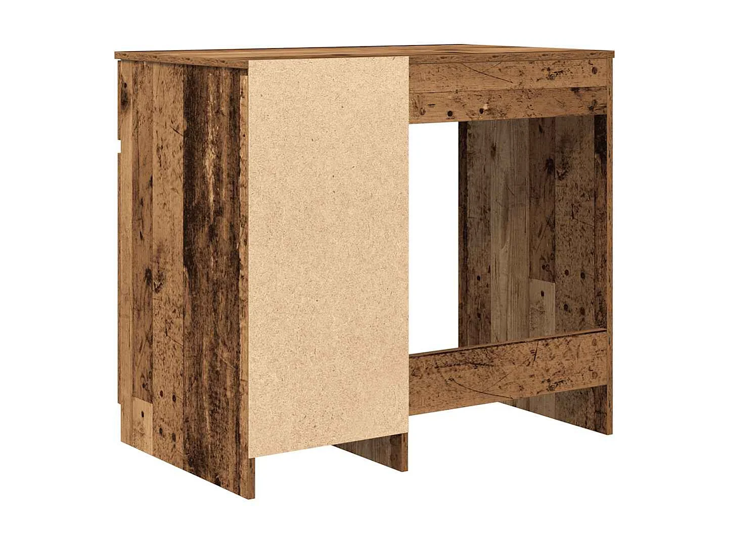 Bureau vieux bois 86x49x76 cm bois d'ingénierie