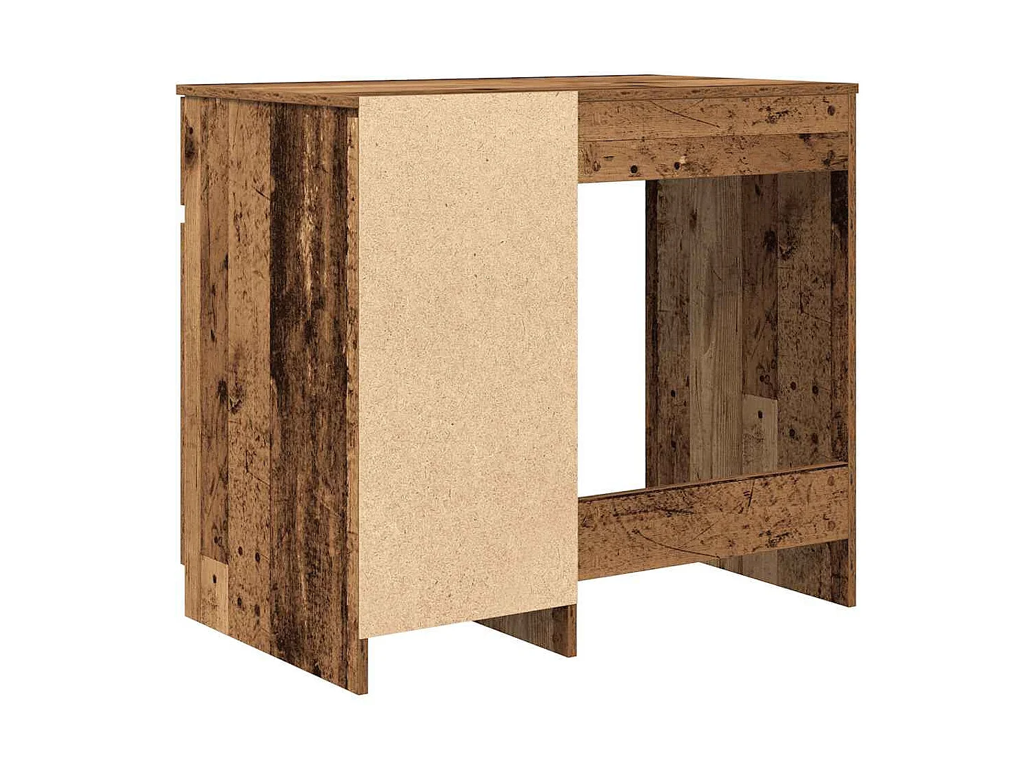 Bureau vieux bois 86x49x76 cm bois d'ingénierie