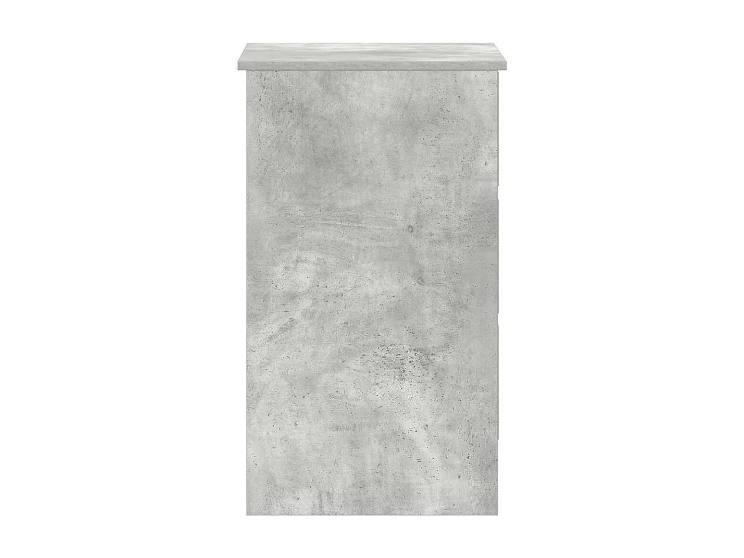 Escritorio de hormigón gris 90x45x76 cm Madera de ingeniería