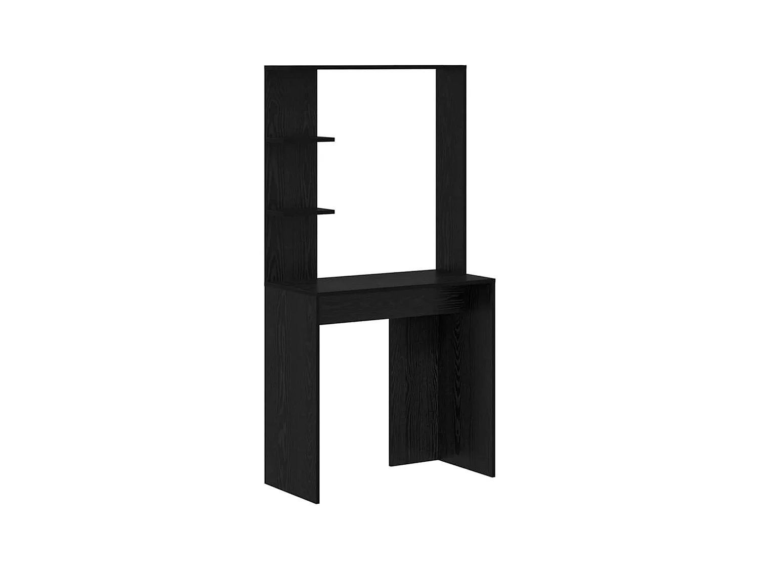 Bureau Chêne noir 78.5 x 37 x 154.5 cm Bois d'ingénierie