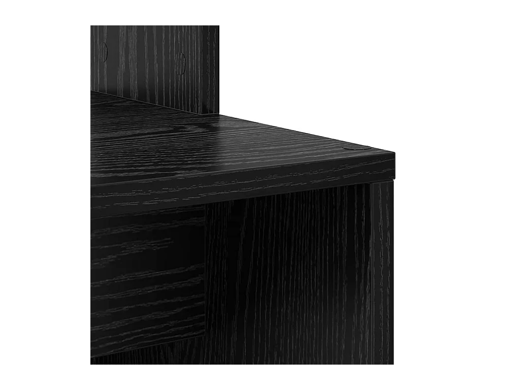 Bureau Chêne noir 78.5 x 37 x 154.5 cm Bois d'ingénierie