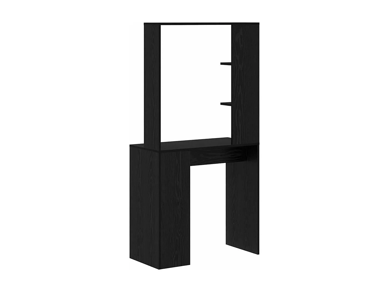 Bureau Chêne noir 78.5 x 37 x 154.5 cm Bois d'ingénierie