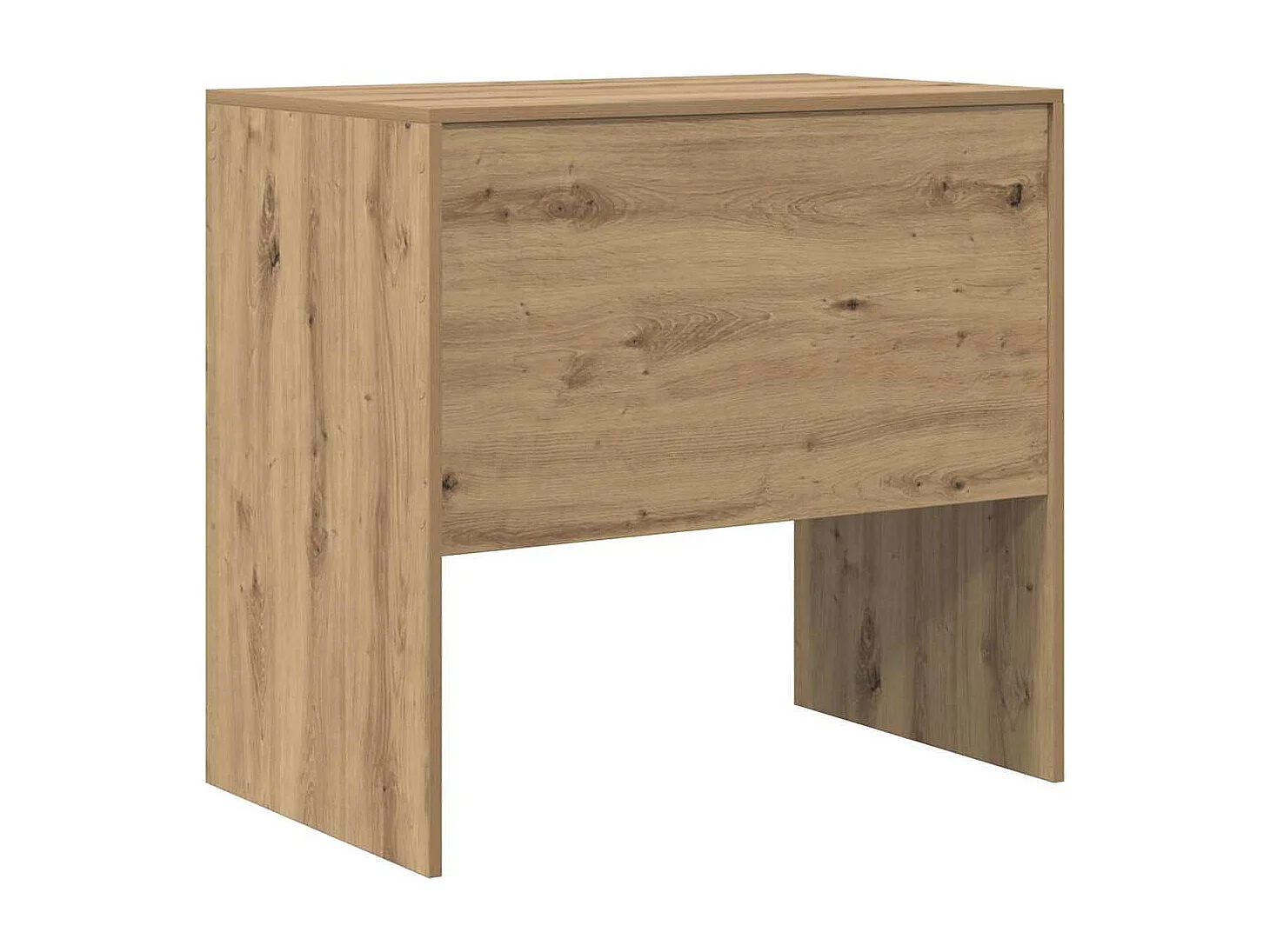 Bureau chêne artisanal 80 x 50 x 76 cm Bois d'ingénierie