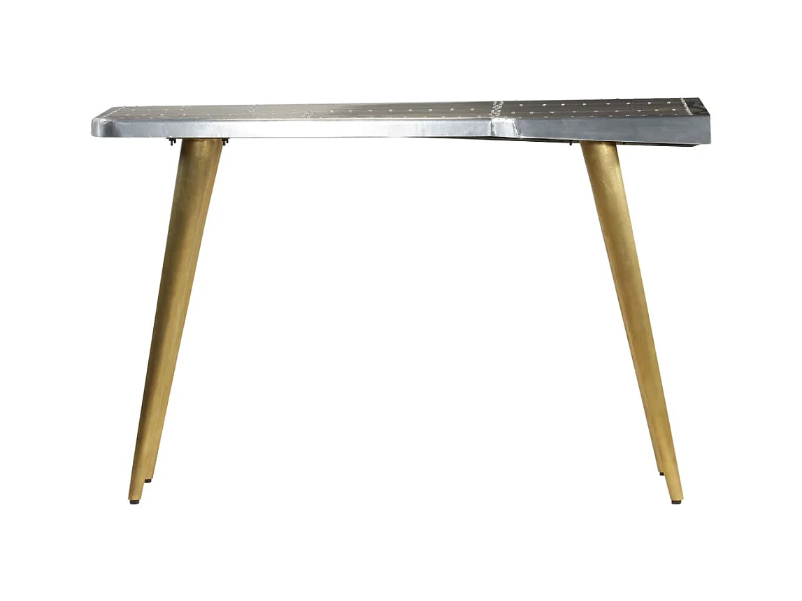 Vintage Aviator-stijl bureau 120 x 60 x 76 cm