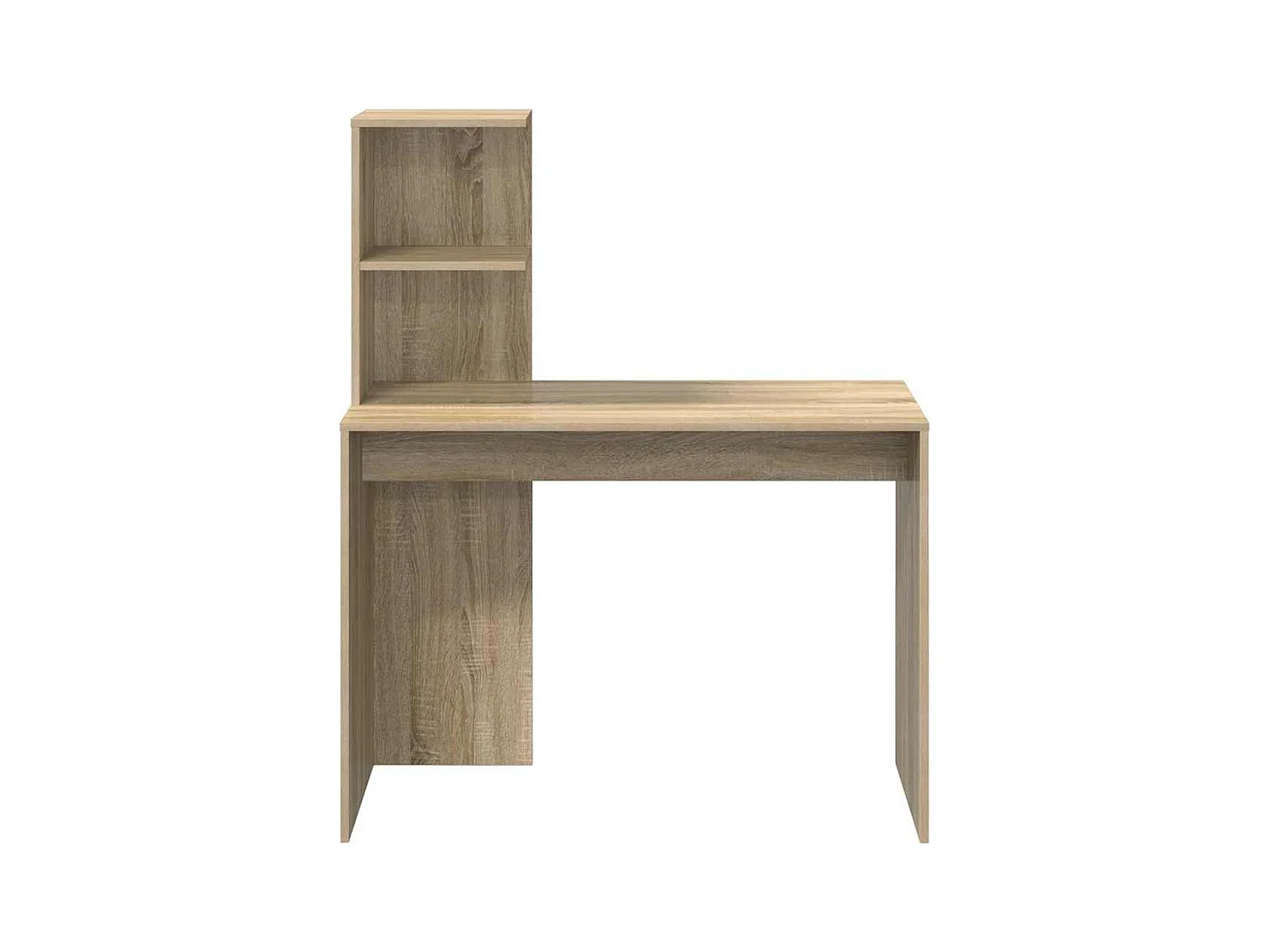 Escritorio de roble Sonoma 102 x 50 x 124 cm Madera de ingeniería