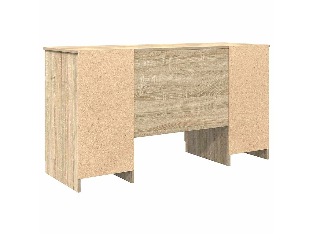Bureau Chêne sonoma 140 x 49 x 76 cm Bois d'ingénierie